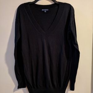 GAP Black cotton and cashmere sweater, medium